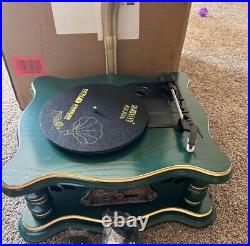 Phonograph Vinyl Record Player Built-in Speakers Bluetooth Audio Turntable 3 SPD