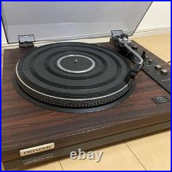 Pioneer L-1200 Record Player Direct Drive Turntable System Wood Used Vintage Pioneer L-1200 Record Player Direct Drive Turntable System Wood Used Vintage