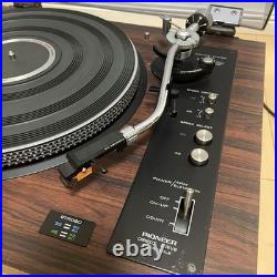 Pioneer L-1200 Record Player Direct Drive Turntable System Wood Used Vintage Pioneer L-1200 Record Player Direct Drive Turntable System Wood Used Vintage