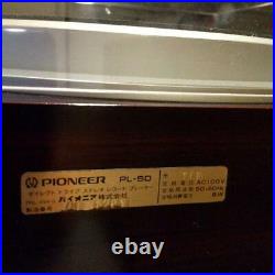 Pioneer PIONEER PL-50 Complete product Turntable Record Player #1