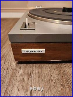 Pioneer PL-112D Stereo record player Turntable VINTAGE Works