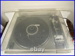 Pioneer PL-115D Automatic Return Stereo Turntable Record Player Works