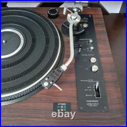 Pioneer PL-1200 Record Player DC SERVO Direct Drive Turntable System Vintage