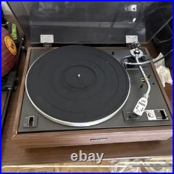 Pioneer PL-15R Stereo Turntable Belt Drive Woodgrain Brown 33/45 RPM