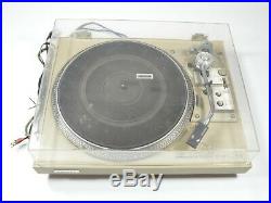 Pioneer PL-518 Turntable Record Player With Dustcover & Shure 75 Cartridge Works