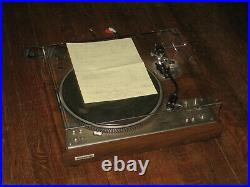 Pioneer PL-530 Stereo Turntable Pro Refurb New Cover Direct Drive Record Player