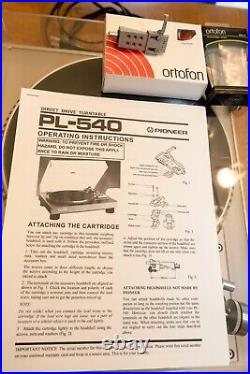 Pioneer PL-540 Quartz Direct Drive Record Player