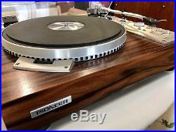 Pioneer PL-570 Turntable Record Player Fully Restored Rosewood Plinth Gorgeous