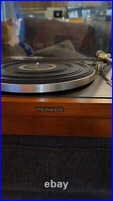 Pioneer PL-A25 Fully Automatic Turntable Serviced Beautiful- Tested Pioneer PL-A25 Fully Automatic Turntable Serviced Beautiful- Tested