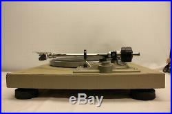 Pioneer Pl-512 Belt Drive Stereo Turntable Record Player Anti-skating