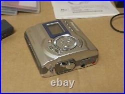 Pioneer Portable Minidisc Player Recorder PMD-R55-S w MDs BOXED RARE