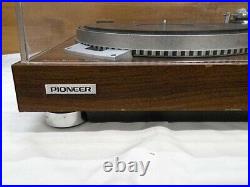 Pioneer XL-1550 Direct Drive Stereo Record Player Tested Working USED Japan