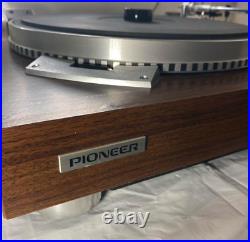 Pioneer XL-1550 Direct Drive Stereo Record Player Used From Japan