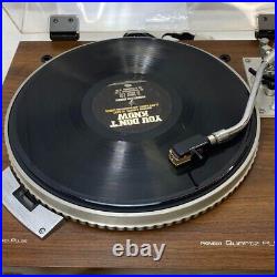Pioneer XL-1550 Turntable Stereo Record Player Direct Drive Tested
