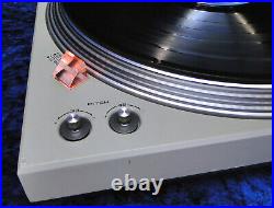 Plattenspieler Technics SL-1500 Vintage HiFi Turntable Full Manual Record Player