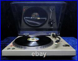 Plattenspieler Technics SL-1500 Vintage HiFi Turntable Full Manual Record Player