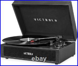 Portable Parker Record Player with Bluetooth Classic Design Meets Modern Music
