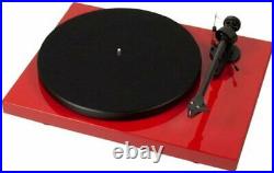 Pro-Ject Debut Carbon DC Red Turntable with Factory-Installed Cartridge