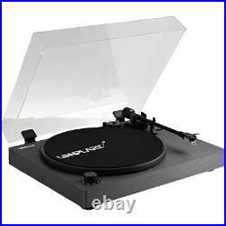 Professional Grade Turntable 2-Speed Record Player, Anti-Resonance Aluminum Plat Professional Grade Turntable 2-Speed Record Player, Anti-Resonance Aluminum Plat
