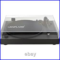 Professional Grade Turntable 2-Speed Record Player, Anti-Resonance Aluminum Plat Professional Grade Turntable 2-Speed Record Player, Anti-Resonance Aluminum Plat