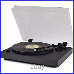 Professional Grade Turntable 2-Speed Record Player, Anti-Resonance Aluminum Plat Professional Grade Turntable 2-Speed Record Player, Anti-Resonance Aluminum Plat