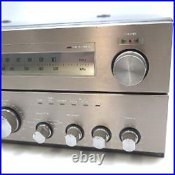 Quasar CS7600 Vintage Record Aux AM/FM Cassette Player Radio Turntable With Dol