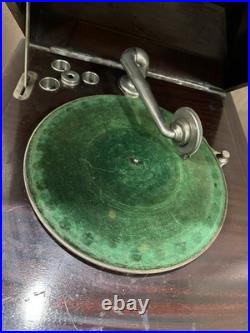 RARE Antique Columbia Grafonola PhonographFloor Cabinet Record PlayerPlug-In