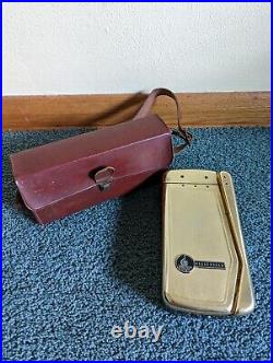 RARE VTG 1950s Emerson Wondergram Portable Record Player WORKS with Carrying Case