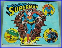 RARE Vintage 1978 Superman DC Comics Collector's Record Player Authentic Tested