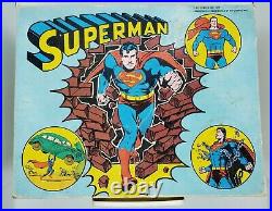 RARE Vintage 1978 Superman DC Comics Collector's Record Player Authentic Tested