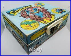 RARE Vintage 1978 Superman DC Comics Collector's Record Player Authentic Tested