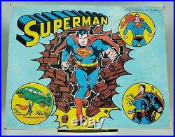 RARE Vintage 1978 Superman DC Comics Collector's Record Player Authentic Tested