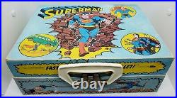 RARE Vintage 1978 Superman DC Comics Collector's Record Player Authentic Tested