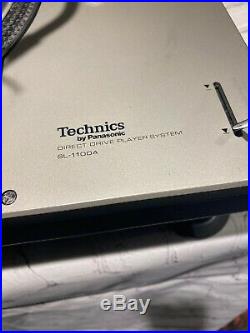 RARE! Vintage Technics Panasonic SL-1100A Direct Drive Turntable Record Player