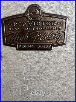 RCA Victor Orthophonic Hi Fi Record Player 8-HFP-1