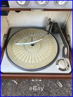 RCA Victor Total Sound Stereo High Fidelity Record Player Midcentury Cart 1960s