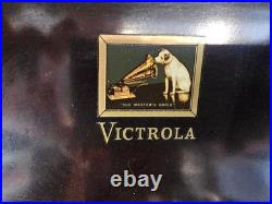 RCA Victor Victrola 45 RPM Record Player Powers On Strong Sound Turntable
