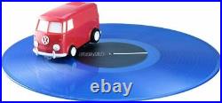 RECORD RUNNER Volkswagen Type2 RED Portable Record Player Japan F/S