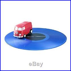 RECORD RUNNER Volkswagen Type2 cherry Red Portable Record Player Japan NEW