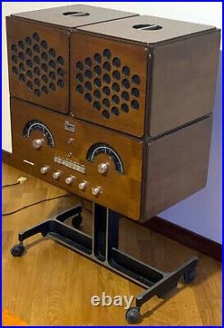 Radiofonografo Brionvega RR126 FO ST Record Player Turntable Castiglioni WORKS