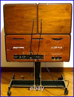 Radiofonografo Brionvega RR126 FO ST Record Player Turntable Castiglioni WORKS