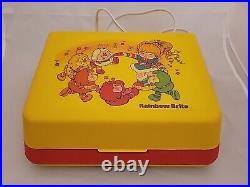 Rainbow Brite Record Player Tested, Works Includes Two Record Books Rainbow Brite Record Player Tested, Works Includes Two Record Books