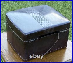 Rare 1946 Admiral 78rpm Record Player Bakelite Case 6rp48-3a1n Phonograph