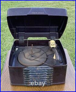 Rare 1946 Admiral 78rpm Record Player Bakelite Case 6rp48-3a1n Phonograph