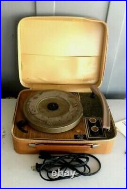 Rare Columbia Masterwork Record Player Phonograph Turntable