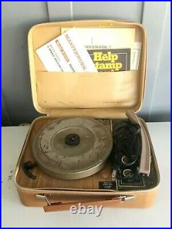 Rare Columbia Masterwork Record Player Phonograph Turntable