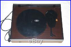 Rare SYSTEMDEK IIX Turntable HIGH END Record Player Glass Platter, Fully Tested