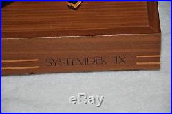 Rare SYSTEMDEK IIX Turntable HIGH END Record Player Glass Platter, Fully Tested