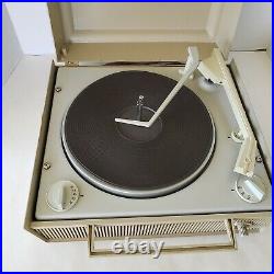 Rare Vintage ADMIRAL Solid State Suitcase Record Player Read Description