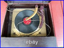 Rare Vintage Admiral Phonograph Record Player 119512